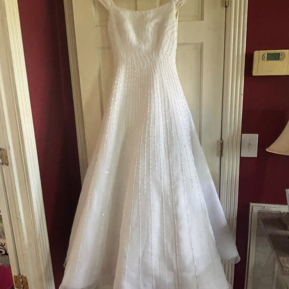 Elegant White Gown